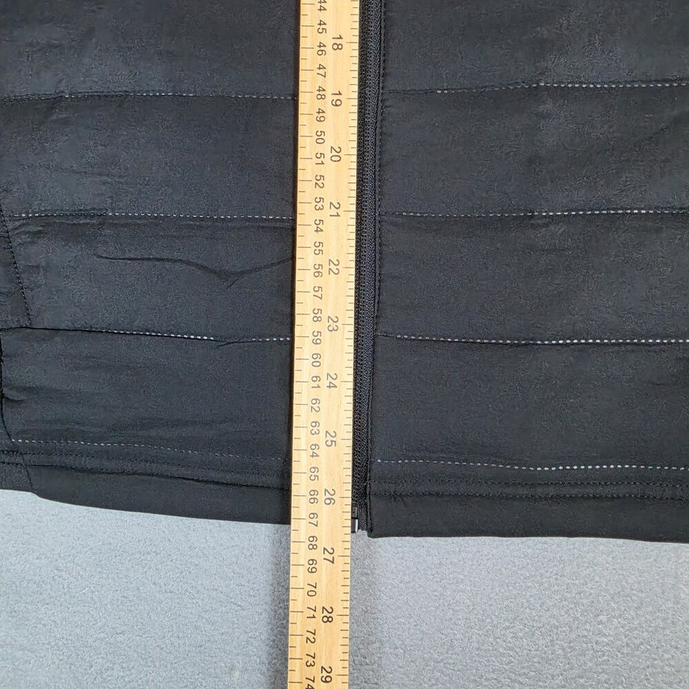 Women's XL Black Full Zip Puffer Vest UScellular Logo Softshell Lightweight Jack - Picture 3 of 7
